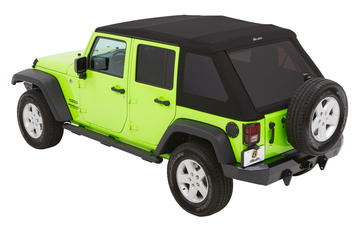 Trektop Glide - Jeep '07-18 Wrangler JK 4-Door (Black Diamond)