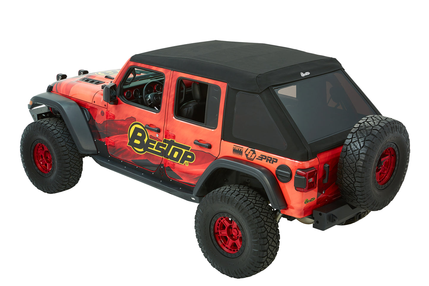 Trektop Ultra - Jeep '18-26 Wrangler JL 4-Door (Premium Black Twill)