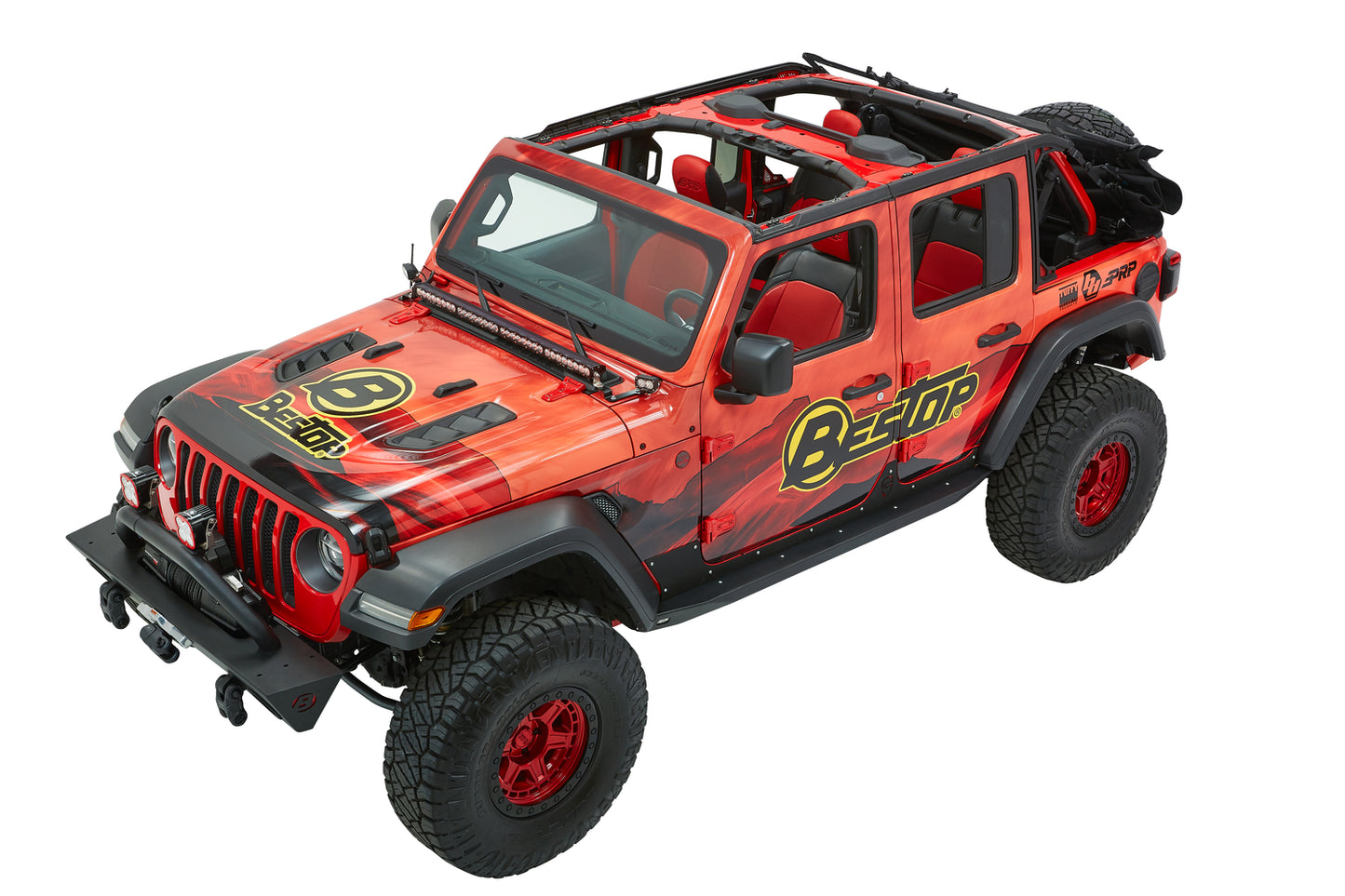 Trektop Ultra - Jeep '18-26 Wrangler JL 4-Door (Premium Black Twill)