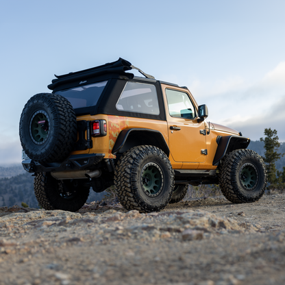 Trektop Glide 2-Door For JL - Jeep 2018-26 Wrangler JL (Premium Black Twill)