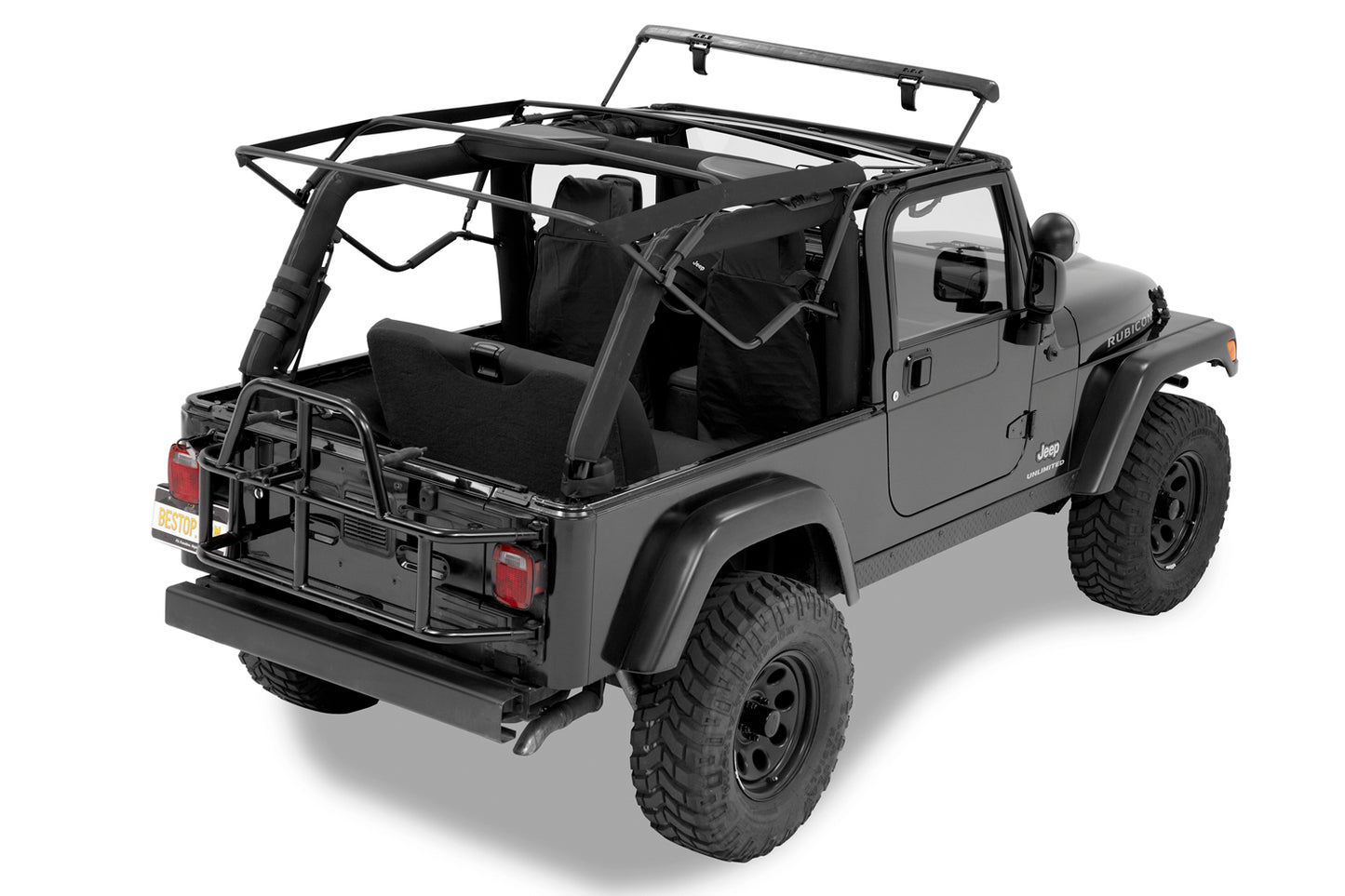 Bow & Frame Hardware Kit - Jeep '04-06 Wrangler TJ Unlimited (Factory Style Replacement)