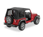 Supertop Classic Skin - Jeep '97-06 Wrangler TJ Exc. Unlimited (Black Diamond; Tinted Windows)