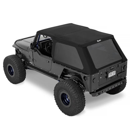 Trektop - Jeep '04-06 Wrangler TJ Unlimited (Premium Black Twill)