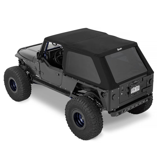 Trektop - Jeep '04-06 Wrangler TJ Unlimited (Premium Black Twill)