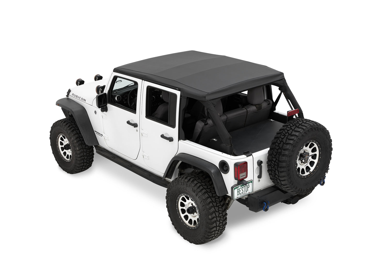 Ascent - Jeep '07-18 Wrangler JK 4-Door (Black Diamond)