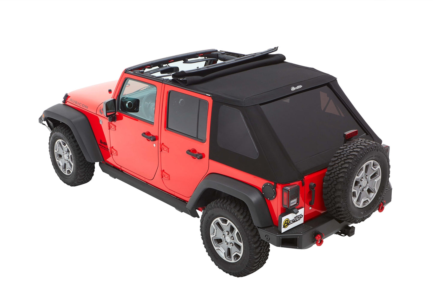 Trektop - Jeep '07-18 Wrangler JK 4-Door (Premium Black Twill)