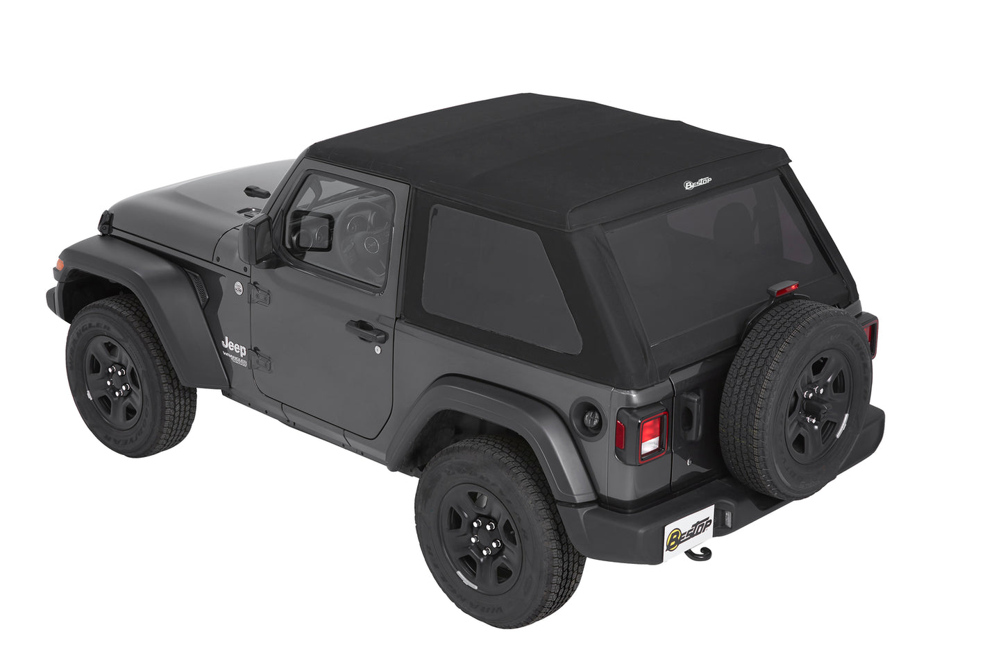 Trektop - Jeep '18-26 Wrangler JL 2-Door (Black Diamond)