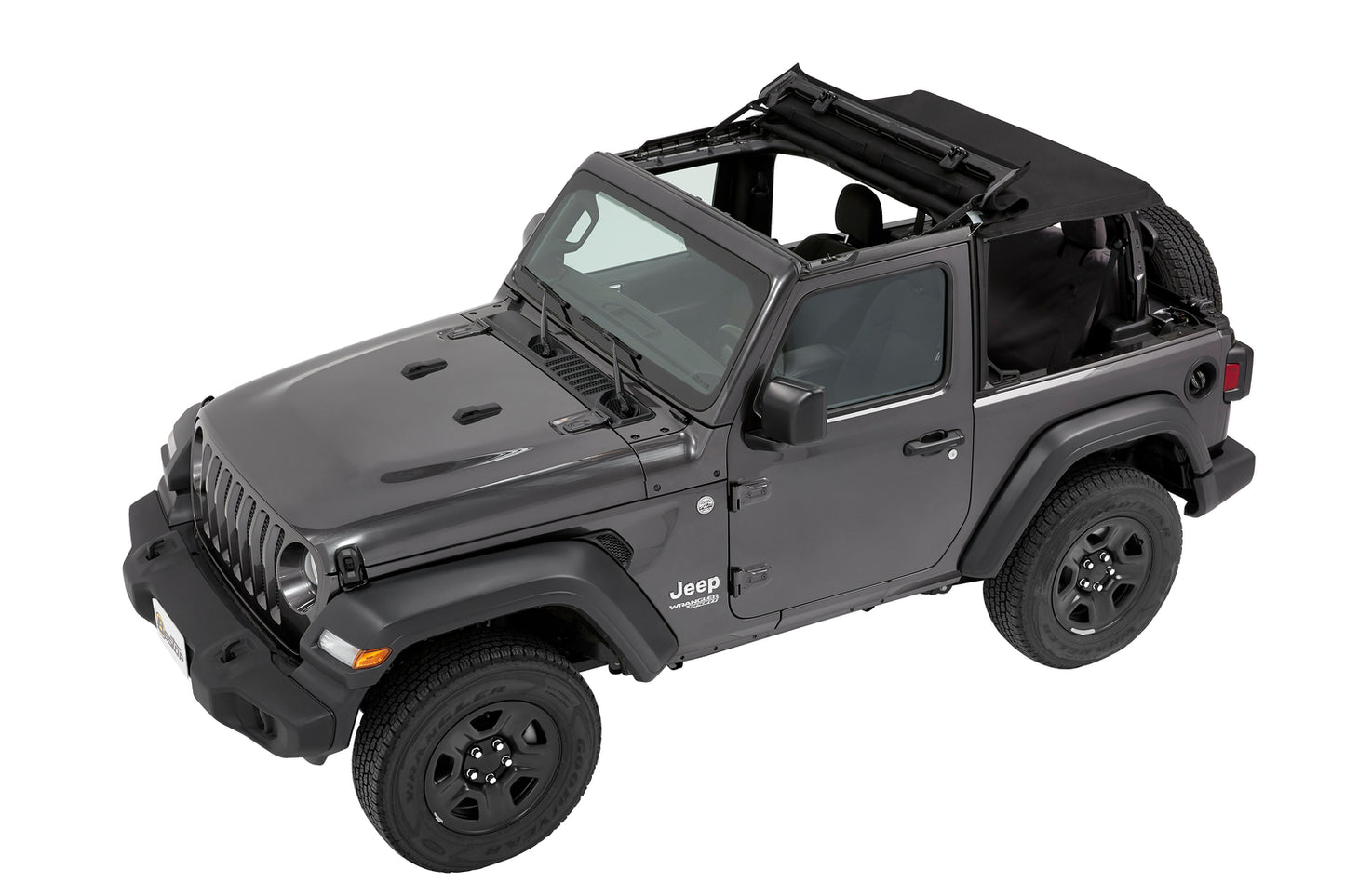 Trektop - Jeep '18-26 Wrangler JL 2-Door (Black Diamond)
