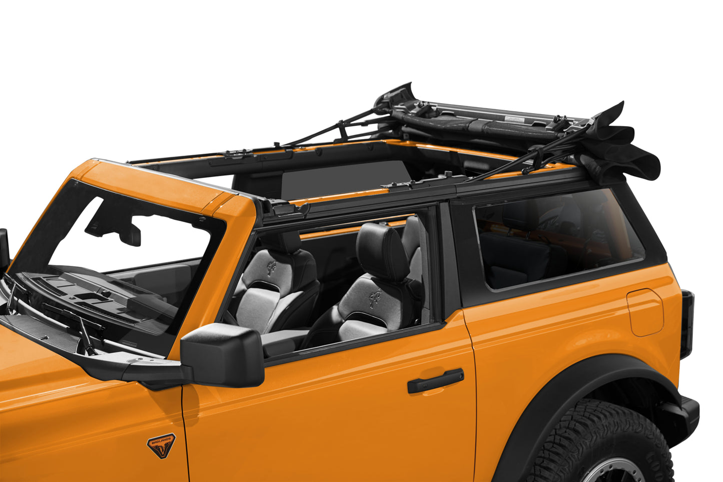 Trektop - '21-26 Bronco 2-Door (Premium Black Twill)