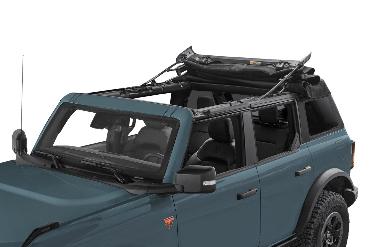 Trektop - '21-26 Bronco 4-Door (Premium Black Twill)