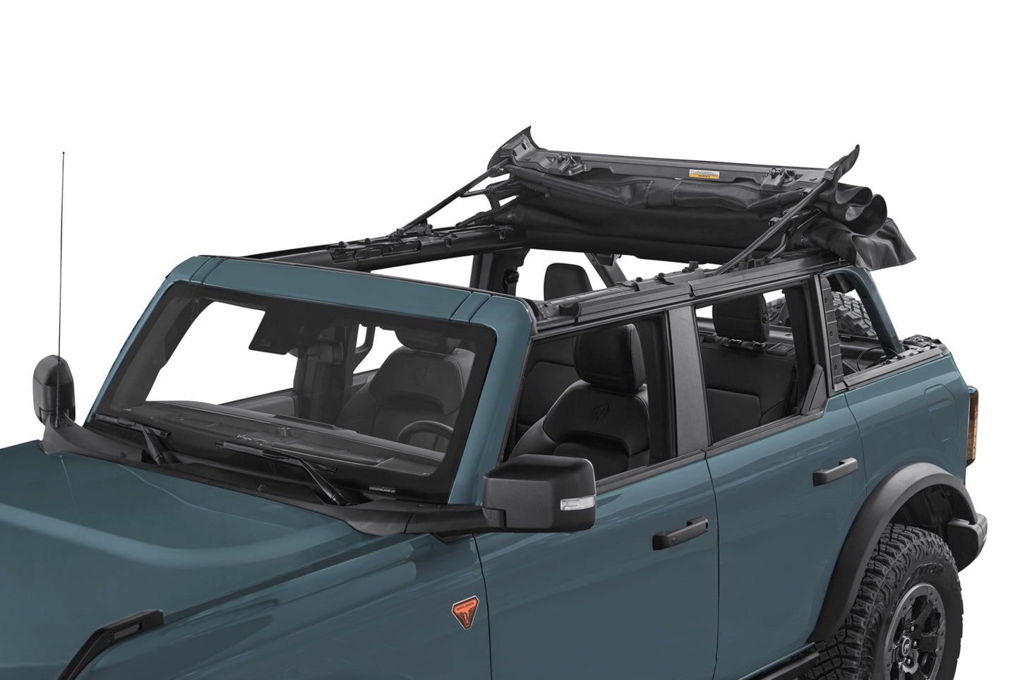 Trektop - '21-26 Bronco 4-Door (Premium Black Twill)