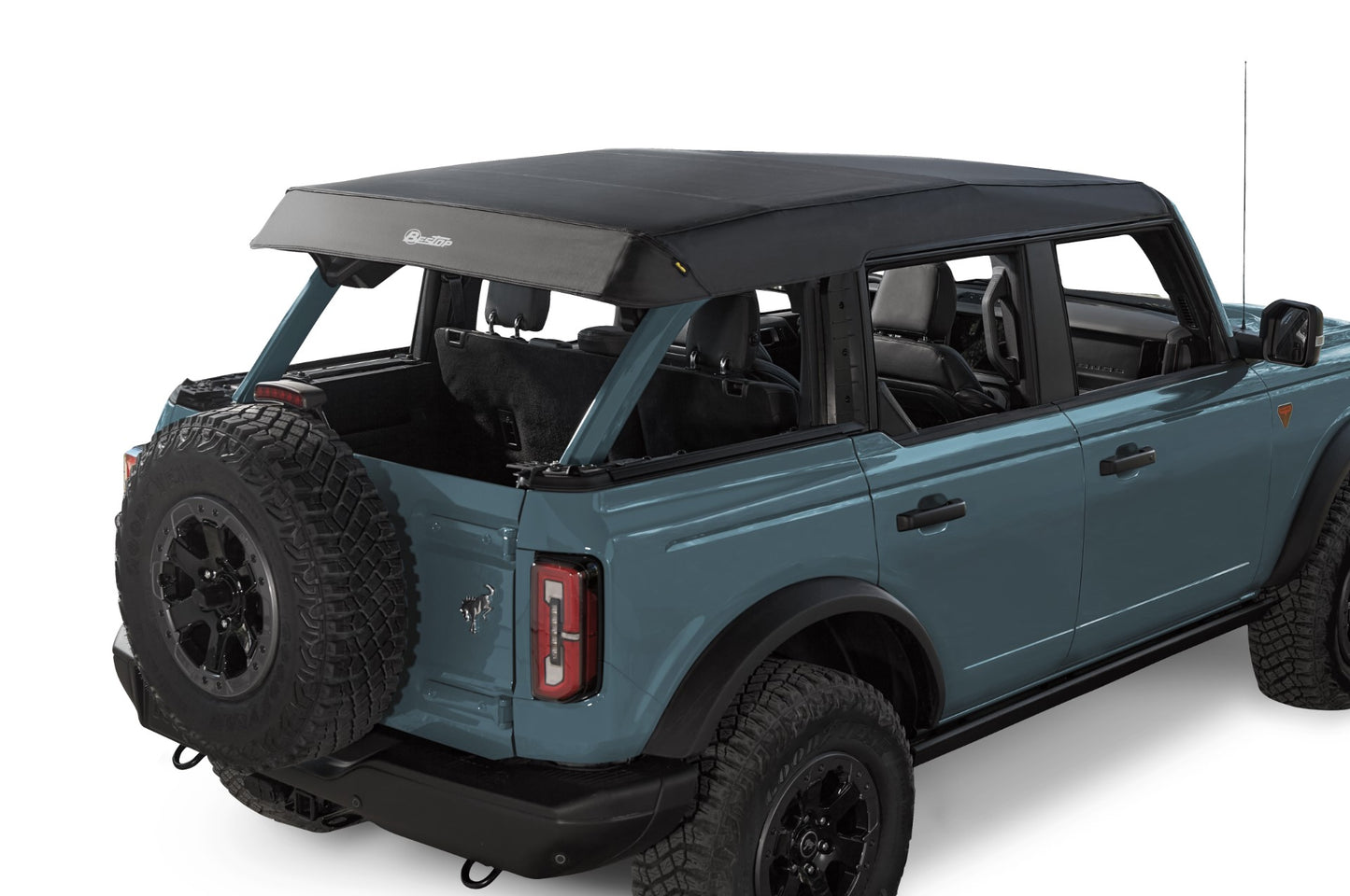 Trektop - '21-26 Bronco 4-Door (Black Diamond)