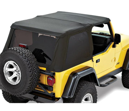 Trektop - Jeep '97-06 Wrangler TJ Exc. Unlimited (Premium Black Twill)