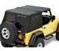 Trektop - Jeep '97-06 Wrangler TJ Exc. Unlimited (Premium Black Twill)