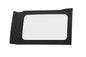 OE JL Replacement Windows - Jeep 2018-26 Wrangler JL (Quarter Right Hand; 4-Door; Black Twill; Clear)