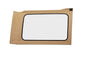 OE JL Replacement Windows - Jeep 2018-26 Wrangler JL (Quarter Right Hand; 4-Door; Tan Twill; Clear)