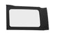 OE JL Replacement Windows - Jeep 2018-26 Wrangler JL (Quarter Left Hand; 4-Door; Black Twill; Clear)