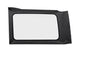 OE JL Replacement Windows - Jeep 2018-26 Wrangler JL (Quarter Left Hand; 4-Door; Black Vinyl; Clear)