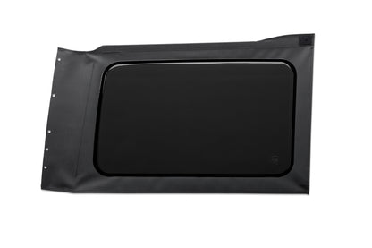 OE JL Replacement Windows - Jeep 2018-26 Wrangler JL (Quarter Right Hand; 4-Door; Black Vinyl; Tinted)