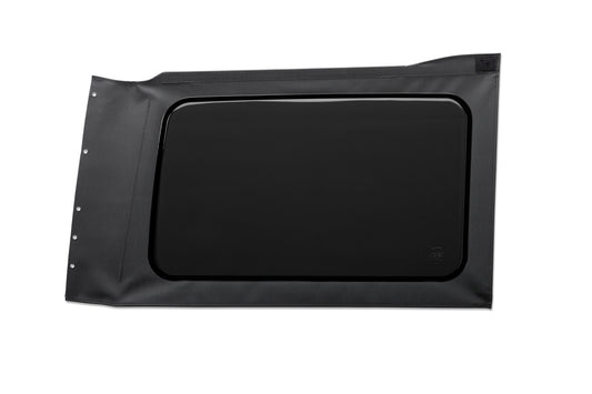 OE JL Replacement Windows - Jeep 2018-26 Wrangler JL (Quarter Right Hand; 4-Door; Black Vinyl; Tinted)