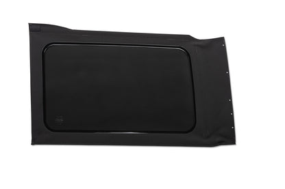 OE JL Replacement Windows - Jeep 2018-26 Wrangler JL (Quarter Left Hand; 4-Door; Black Twill; Tinted)