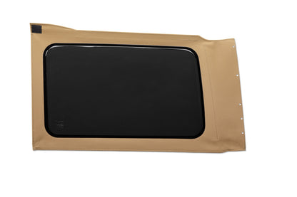 OE JL Replacement Windows - Jeep 2018-26 Wrangler JL (Quarter Left Hand; 4-Door; Tan Twill; Tinted)