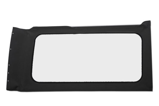 OE JL Replacement Windows - Jeep 2018-26 Wrangler JL (Quarter Right Hand; 2-Door; Black Twill; Clear)