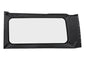 OE JL Replacement Windows - Jeep 2018-26 Wrangler JL (Quarter Left Hand; 2-Door; Black Vinyl; Clear)