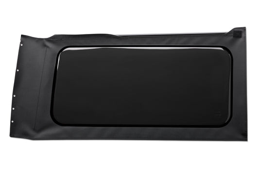 OE JL Replacement Windows - Jeep 2018-26 Wrangler JL (Quarter Right Hand; 2-Door; Black Vinyl; Tinted)