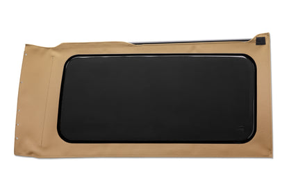 OE JL Replacement Windows - Jeep 2018-26 Wrangler JL (Quarter Right Hand; 2-Door; Tan Twill; Tinted)