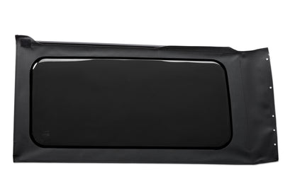 OE JL Replacement Windows - Jeep 2018-26 Wrangler JL (Quarter Left Hand; 2-Door; Black Vinyl; Tinted)