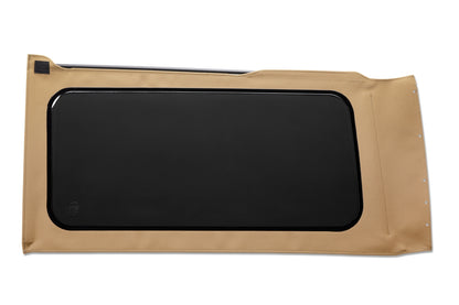 OE JL Replacement Windows - Jeep 2018-26 Wrangler JL (Quarter Left Hand; 2-Door; Tan Twill; Tinted)