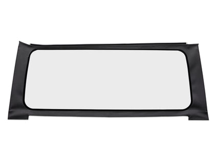 OE JL Replacement Windows - Jeep 2018-26 Wrangler JL (Rear; 2-Door Or 4-Door; Black Vinyl; Clear)