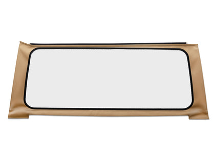 OE JL Replacement Windows - Jeep 2018-26 Wrangler JL (Rear; 2-Door Or 4-Door; Tan Twill; Clear)