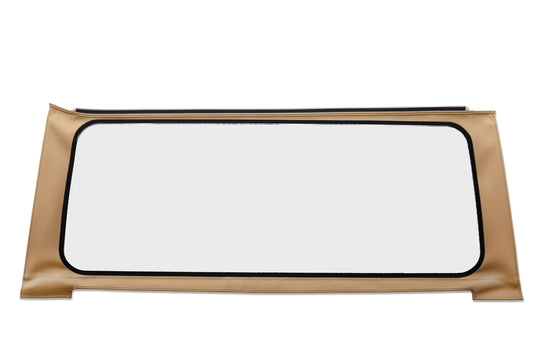 OE JL Replacement Windows - Jeep 2018-26 Wrangler JL (Rear; 2-Door Or 4-Door; Tan Twill; Clear)