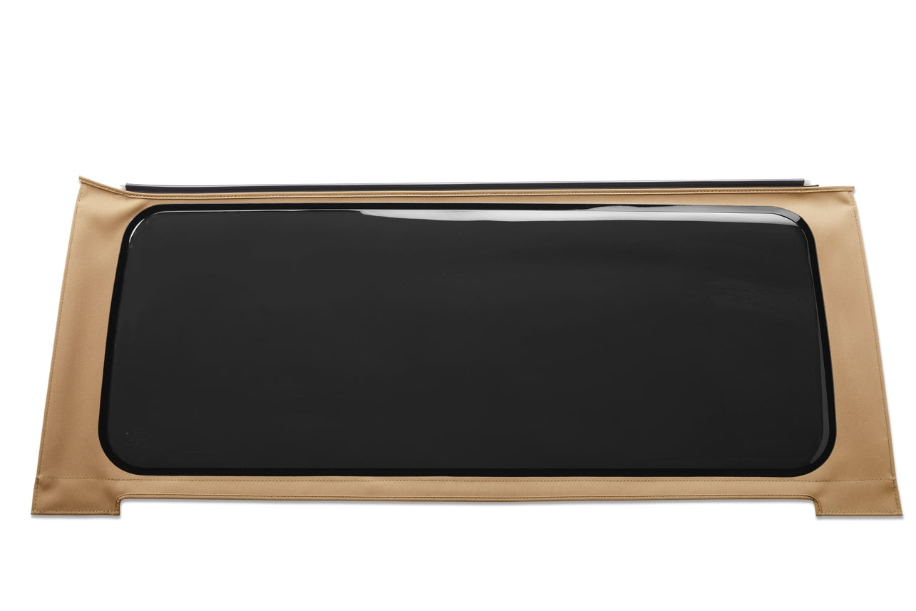 OE JL Replacement Windows - Jeep 2018-26 Wrangler JL (Rear; 2-Door Or 4-Door; Tan Twill; Tinted)
