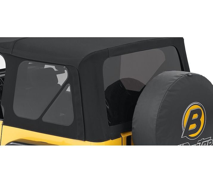 Window Set - Jeep '97-06 Wrangler TJ Exc. Unlimited (Supertop  Premium Black Twill)