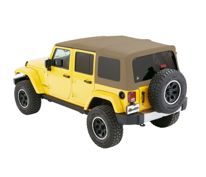 Window Set - Jeep '07-18 Wrangler JK 4-Door (Pebble Beige Twill)