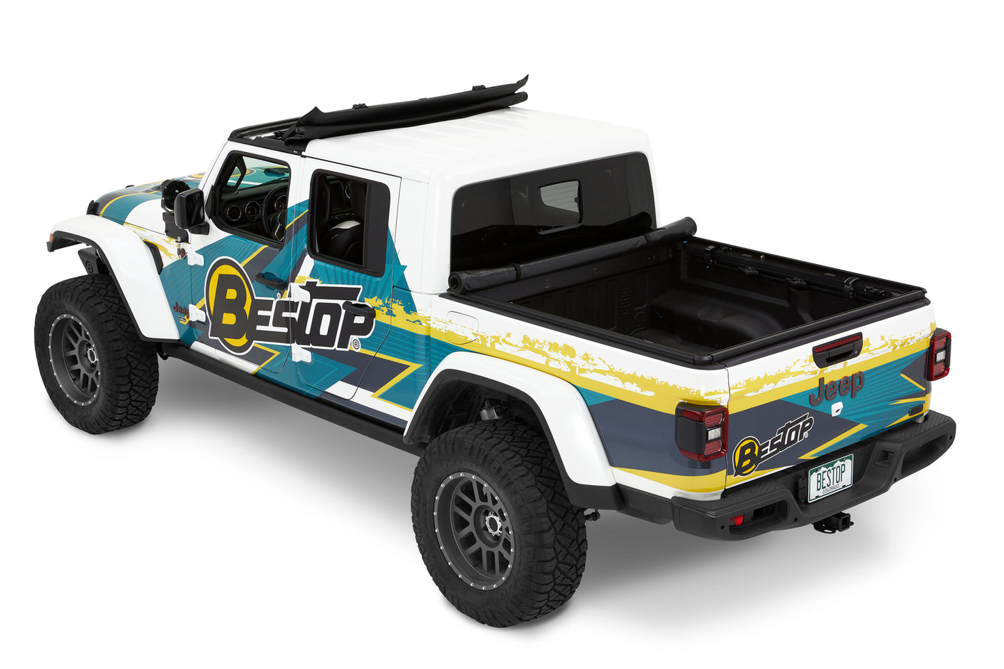 Supertop For Truck 2 Tonneau - '20-26 Gladiator; For 5 Ft. Bed; Supertop For Truck 2 Required (Black Diamond)