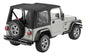 Replace-A-Top For OEM - Jeep '97-02 Wrangler TJ (Black Sailcloth; Clear Windows; No Door Skins Included)