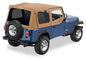 Replace-A-Top For OEM - Jeep '88-95 Wrangler YJ (Spice Sailcloth; Tinted Windows; Upper Door Skins Included)