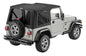 Replace-A-Top For OEM - Jeep '97-02 Wrangler TJ (Black Sailcloth; Tinted Windows; No Door Skins Included)