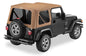Replace-A-Top For OEM - Jeep '97-02 Wrangler TJ (Spice Sailcloth; Tinted Windows; No Door Skins Included)