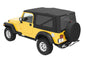Replace-A-Top For OEM - Jeep '04-06 Wrangler TJ Unlimited (Black Diamond Sailcloth; Tinted Windows; No Door Skins Included)