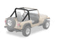Sport Bar Cover - Jeep '87-90 Wrangler YJ (Black Denim)