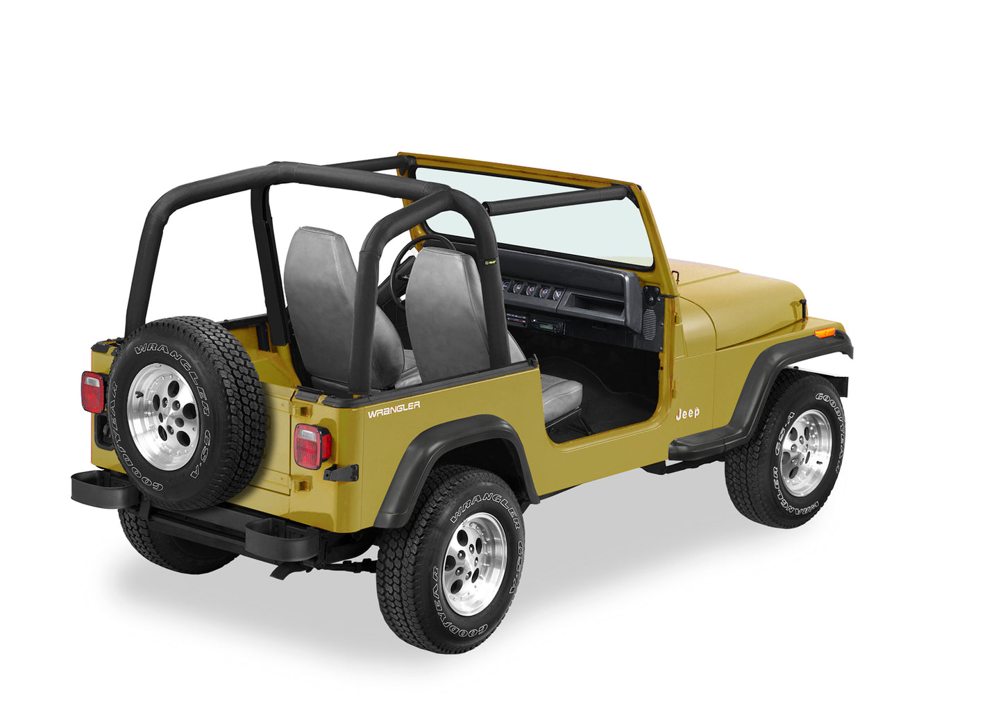 Sport Bar Cover - Jeep '92-95 Wrangler YJ (Black Denim)