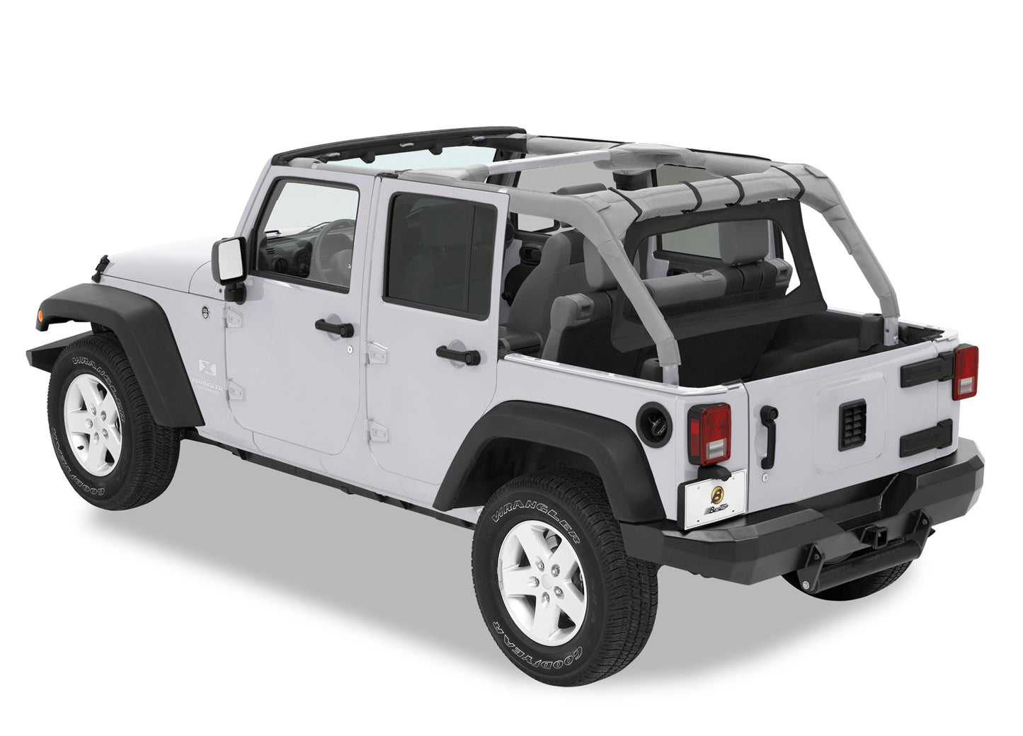 Windjammer - Jeep '07-18 Wrangler JK 4-Door (Black Diamond)