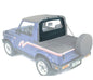 Windjammer - '95-98 Tracker/Sidekick (Black Denim)