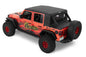 Halftop Conversion Kit - Jeep '18-2023 Wrangler JL 4-Door (Black Diamond)
