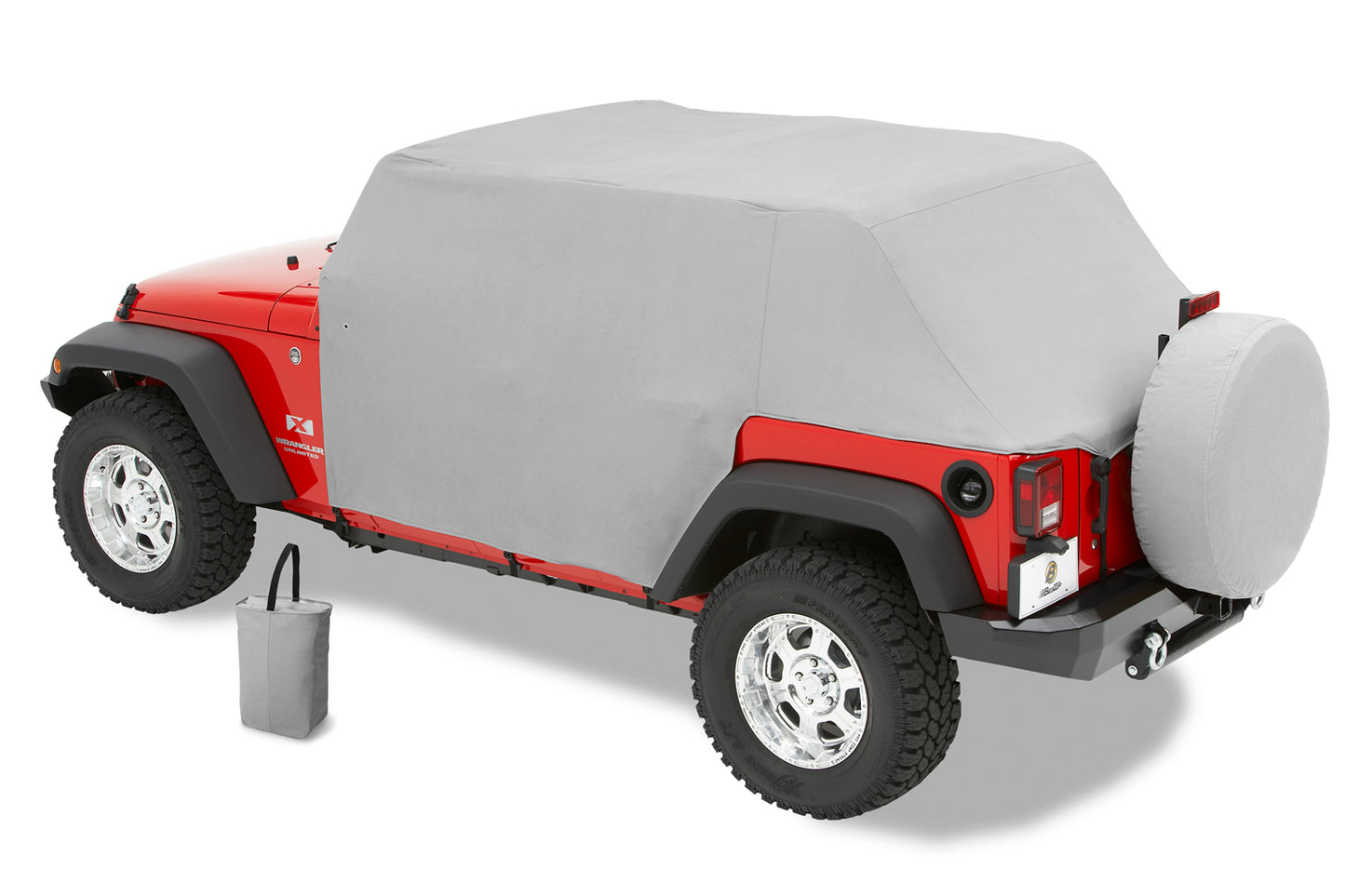 All Weather Trail Cover - Jeep '07-18 Wrangler JK 2-Door (Charcoal / Gray)